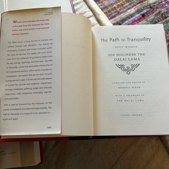 BUDDHISM BOOKS (LOT OF 3) BY HIS HOLINESS THE DALAI LAMA - Picture 3 of 5